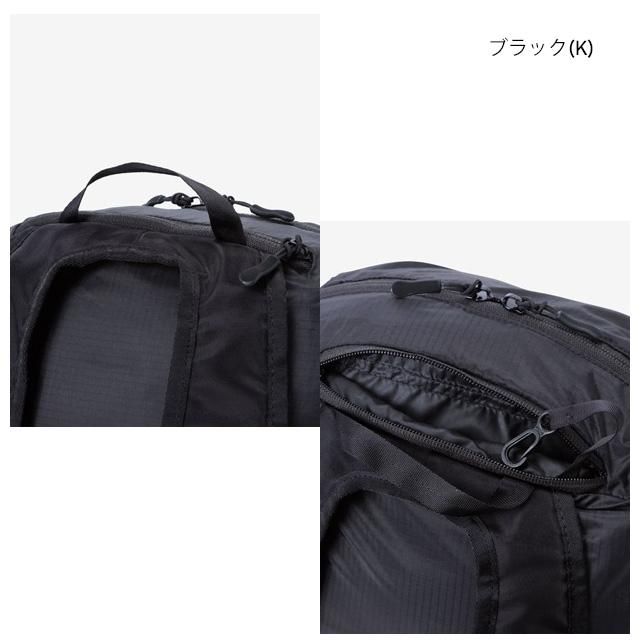 THE NORTH FACE MAYFLY PACK 22 NM62376 メイフライパック22 黒 グレー リュックサック コンパクト 軽量 サブバッグ 旅行 ザ・ノース・フェイス 正規取扱店 | THE NORTH FACE | 05