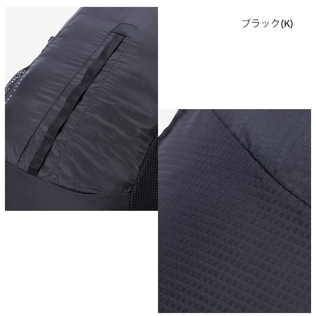 THE NORTH FACE MAYFLY PACK 22 NM62376 メイフライパック22 黒 グレー リュックサック コンパクト 軽量 サブバッグ 旅行 ザ・ノース・フェイス 正規取扱店 | THE NORTH FACE | 08