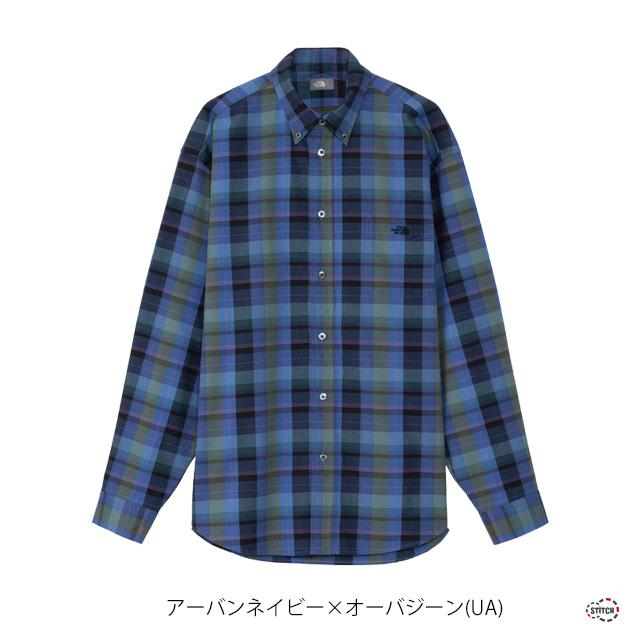 THE NORTH FACE / 長袖シャツ/L/コットン/ネイビー/チェック/NR12431/L/S MADRAS SHIRT THE NORTH FACE（ザ ノースフェイス） セール L/S Madras Shirt