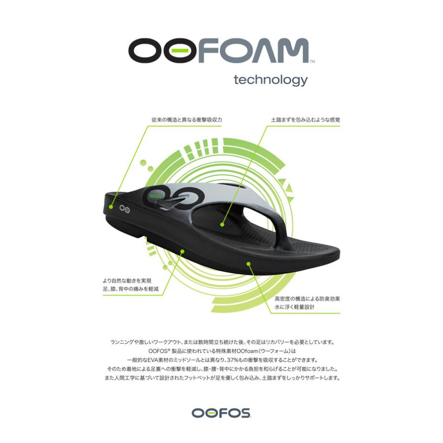 OOFOS（ウーフォス） 【安心の品質保証半年間】 OOFOS OOriginal+|