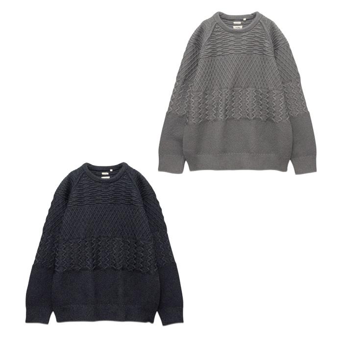 nanamica（ナナミカ） セール Crew Neck Sweater S25FJ014 クルー
