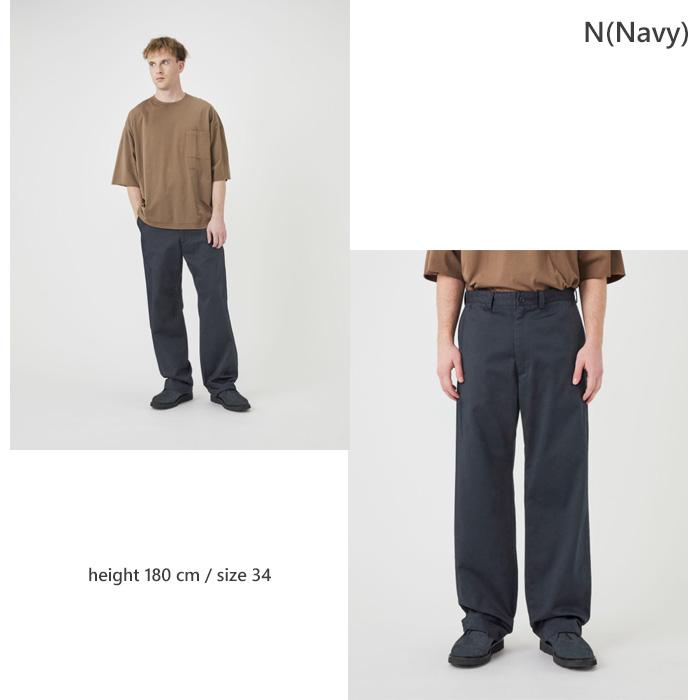 nanamica（ナナミカ） nanamica Wide Straight Chino Pants S25SC079