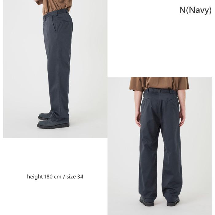 nanamica(ナナミカ) 5 Pockets Pants メンズ パンツ nanamica（ナナミカ） nanamica Wide Straight Chino Pants S25SC079