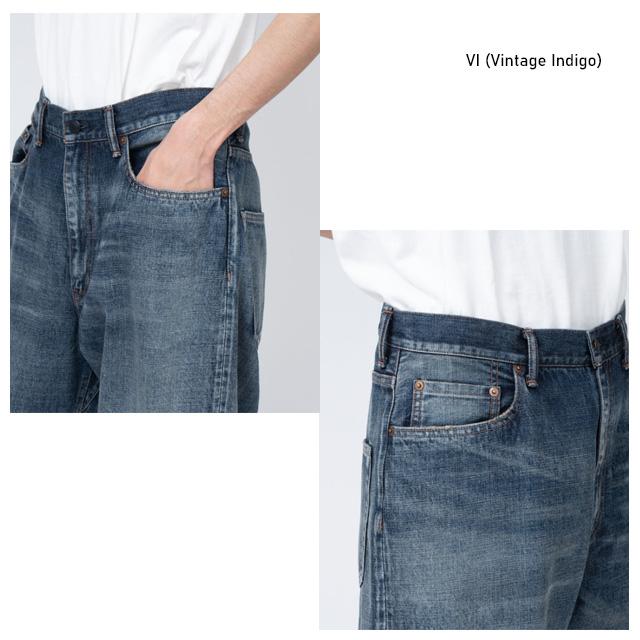 nanamica ナナミカ Selvage Denim Pants S25SC084 セルビッチデニムパンツ ワイドストレート メンズ 正規取扱店の画像