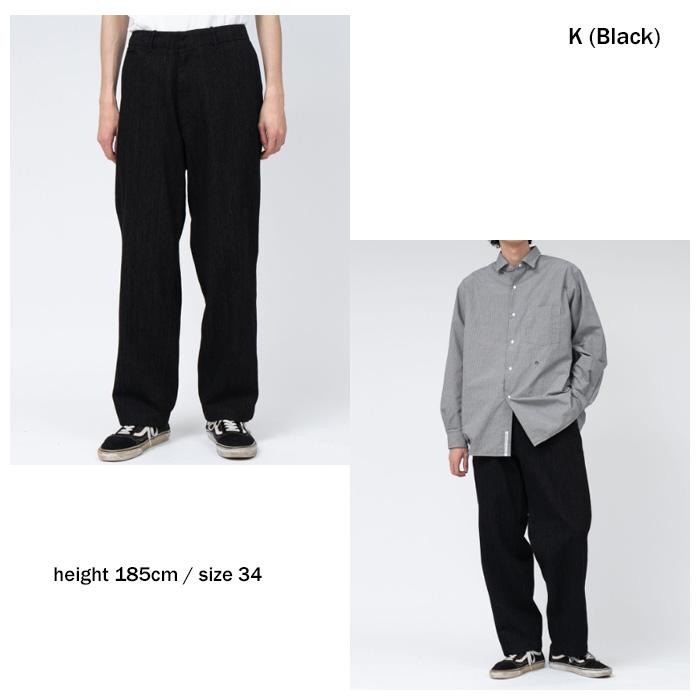 nanamica（ナナミカ） Wide Denim Pants S25SC085 ワイドデニムパンツ