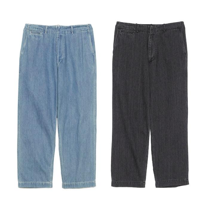 nanamica（ナナミカ） Wide Denim Pants S25SC086 ワイドデニムパンツ
