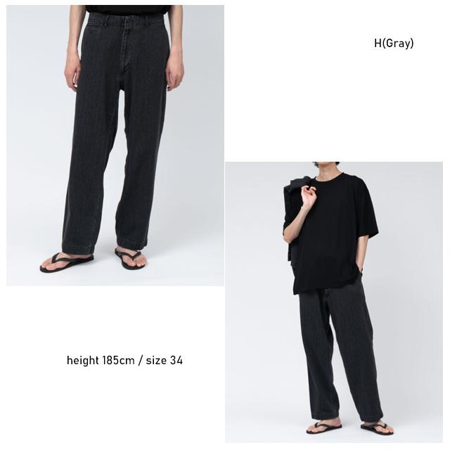 nanamica（ナナミカ） Wide Denim Pants S25SC086 ワイドデニムパンツ