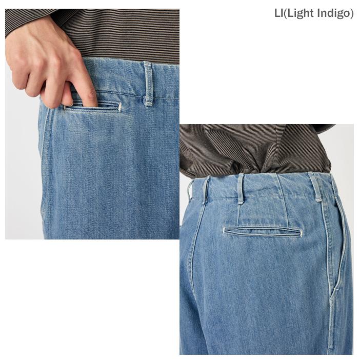 nanamica（ナナミカ） Wide Denim Pants S25SC086 ワイドデニムパンツ