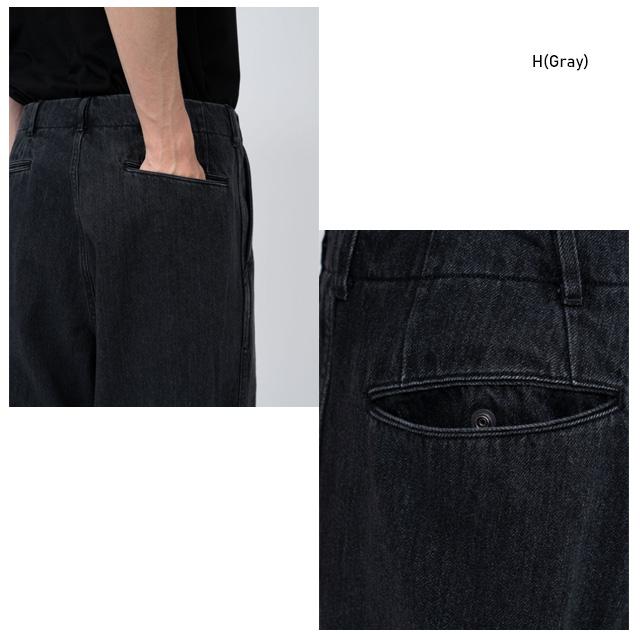 nanamica（ナナミカ） Wide Denim Pants S25SC086 ワイドデニムパンツ