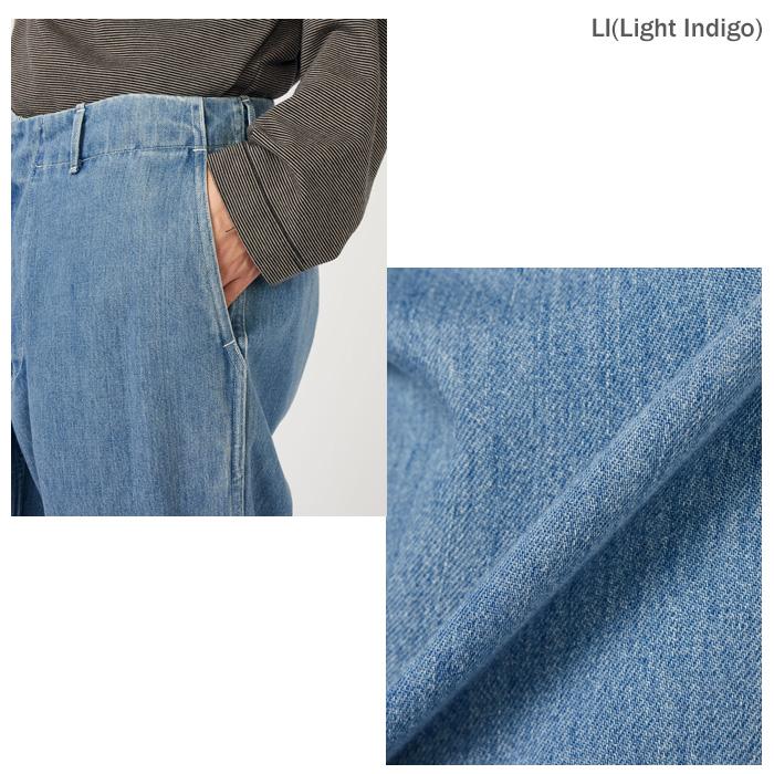 nanamica（ナナミカ） Wide Denim Pants S25SC086 ワイドデニムパンツ