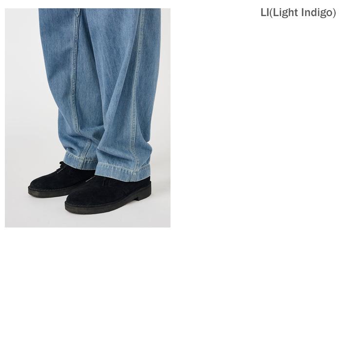 nanamica デニムワイドパンツ nanamica（ナナミカ） Wide Denim Pants S25SC086 ワイドデニムパンツ