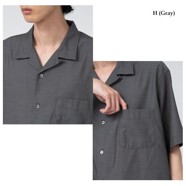 nanamica（ナナミカ） セール Open Collar Panama S/S Shirt S25SG119