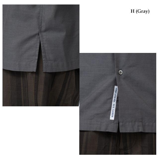 nanamica セール ナナミカ Open Collar Panama S/S Shirt