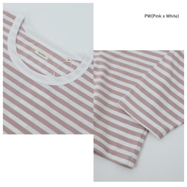 nanamica（ナナミカ） セール COOLMAX Stripe Jersey L/S Tee S25SH119