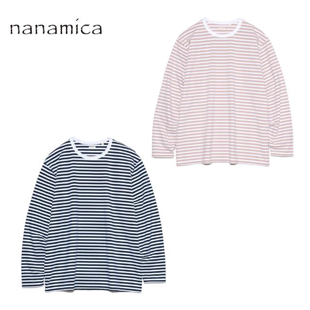 nanamica（ナナミカ） セール COOLMAX Stripe Jersey L/S Tee S25SH119