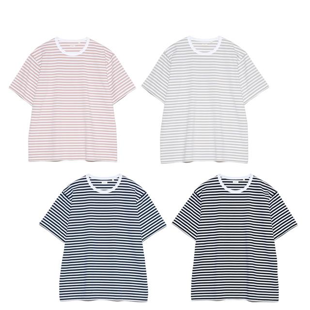 nanamica（ナナミカ） セール COOLMAX Stripe Jersey Tee S25SH120