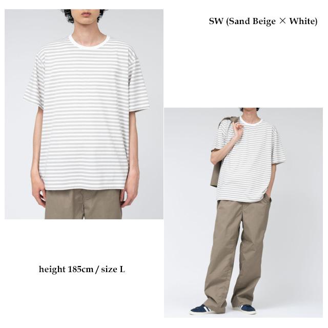 nanamica（ナナミカ） セール COOLMAX Stripe Jersey Tee S25SH120