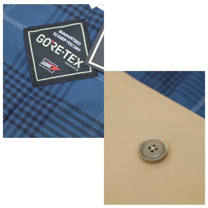 nanamica ナナミカ 2L Cotton GORE・TEX Balmacaan Coat S26SB090 2Lコットンゴアテックスバルマカンコート ステンカラー メンズ 正規取扱店の画像