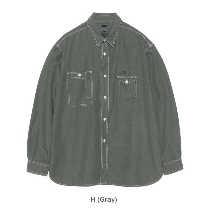 nanamica（ナナミカ） Regular Collar Chambray Shirt S26SG011