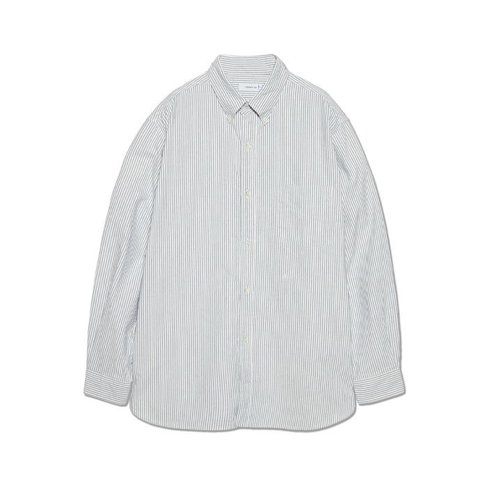 nanamica（ナナミカ） Button Down Stripe Wind Shirt S26SG080 ボタン