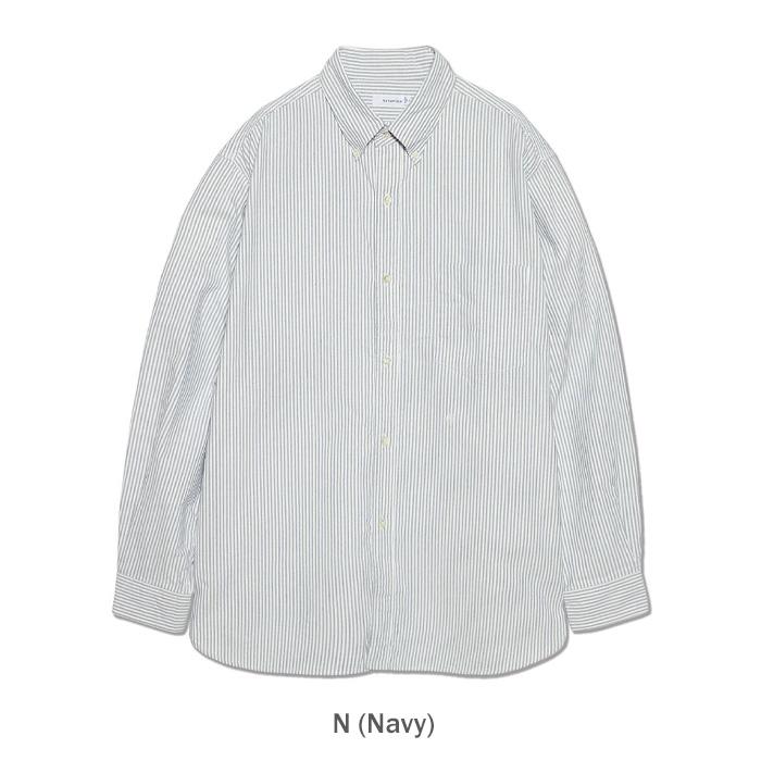 nanamica（ナナミカ） Button Down Stripe Wind Shirt S26SG080 ボタン