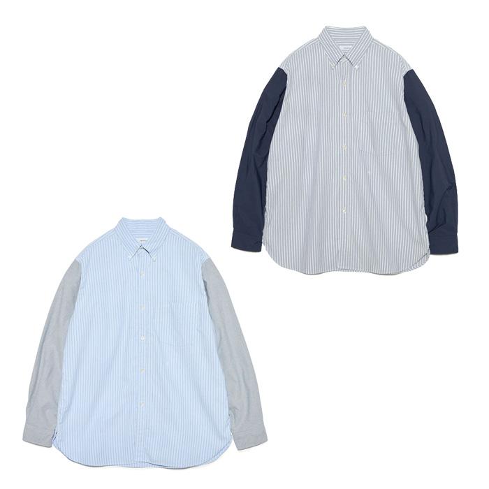 nanamica（ナナミカ） Button Down Stripe Storm Shirt S26SG081