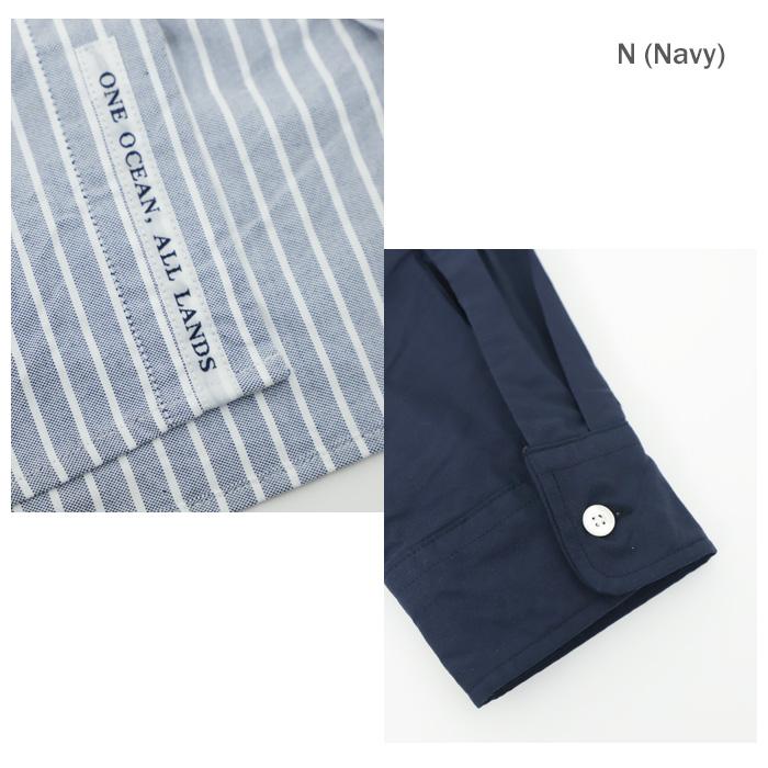 nanamica（ナナミカ） Button Down Stripe Storm Shirt S26SG081
