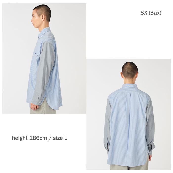 nanamica（ナナミカ） Button Down Stripe Storm Shirt S26SG081