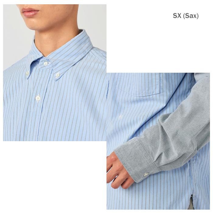 nanamica（ナナミカ） Button Down Stripe Storm Shirt S26SG081
