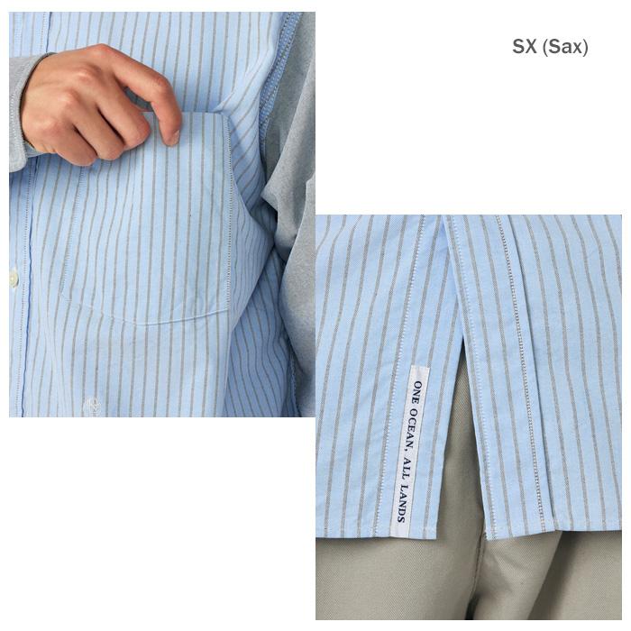 nanamica（ナナミカ） Button Down Stripe Storm Shirt S26SG081