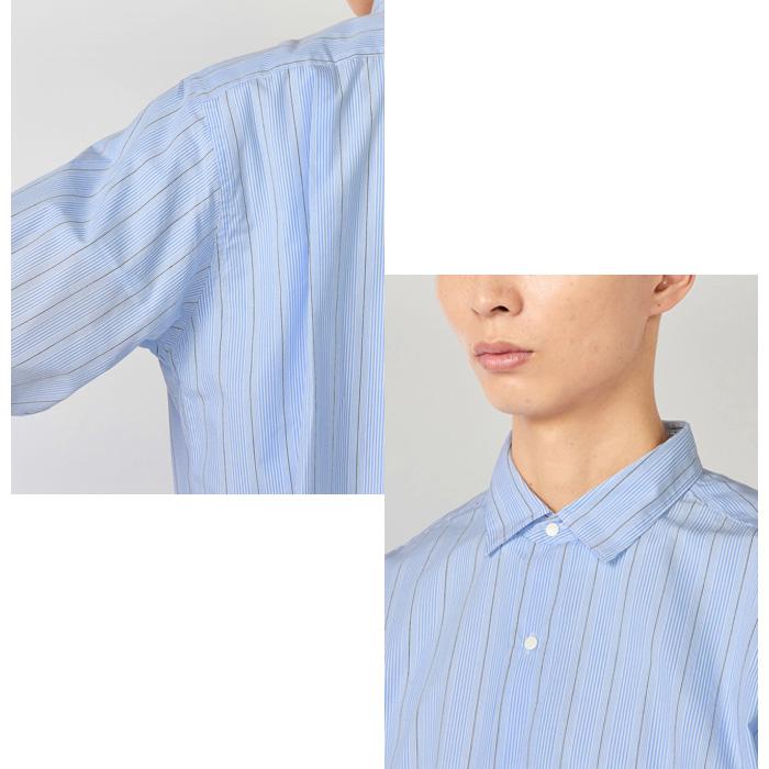 nanamica（ナナミカ） 【mens/womens】 Regular Collar Stripe Wind