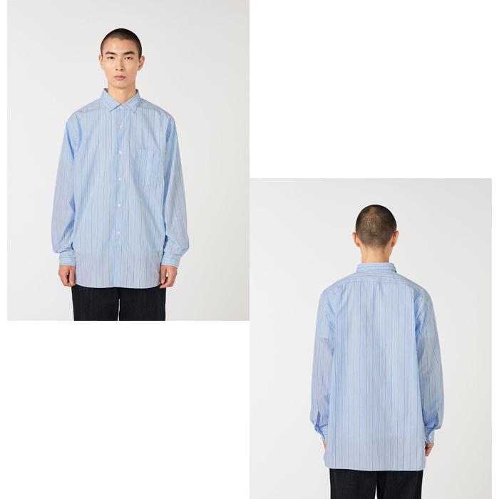 nanamica（ナナミカ） 【mens/womens】 Regular Collar Stripe Wind