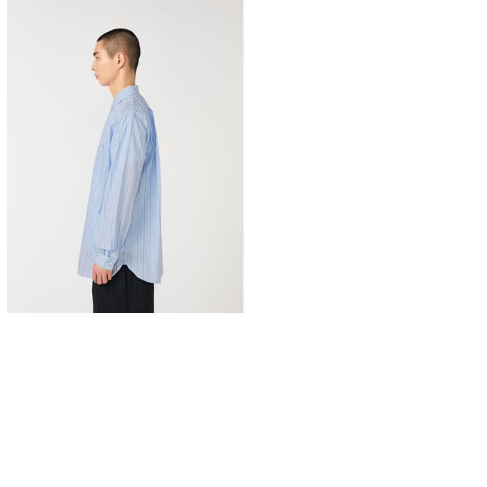 nanamica（ナナミカ） 【mens/womens】 Regular Collar Stripe Wind