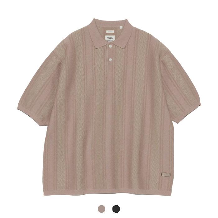 nanamica（ナナミカ） nanamica Knit Polo Sweater (S26SH019) メンズ