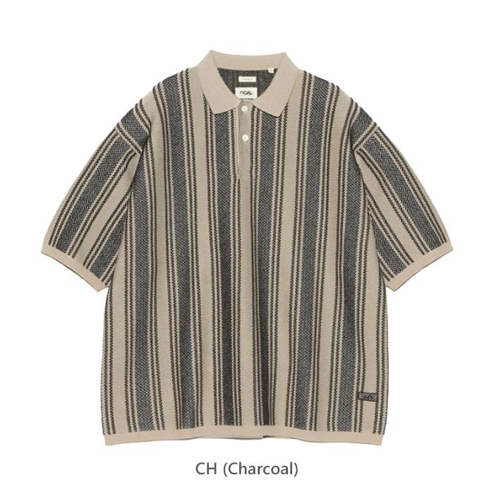 nanamica（ナナミカ） nanamica Knit Polo Sweater (S26SH019) メンズ