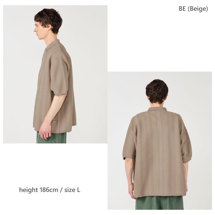 nanamica（ナナミカ） nanamica Knit Polo Sweater (S26SH019) メンズ