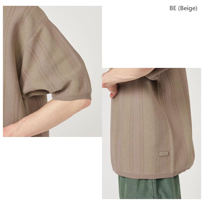 nanamica（ナナミカ） nanamica Knit Polo Sweater (S26SH019) メンズ