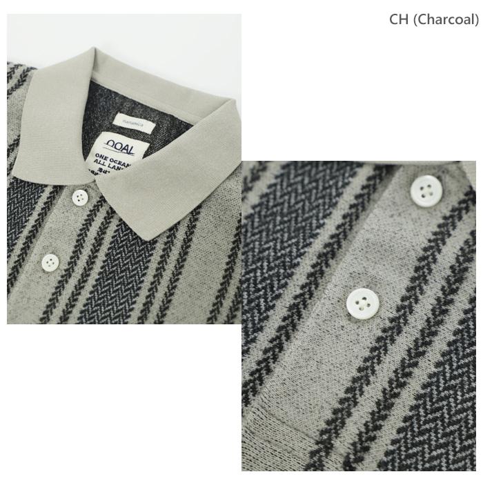 nanamica（ナナミカ） nanamica Knit Polo Sweater (S26SH019) メンズ