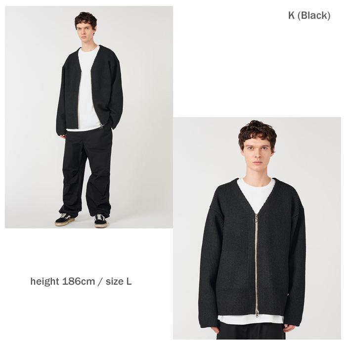 nanamica（ナナミカ） 5G Zip Cardigan S26SJ007 5Gジップアップ