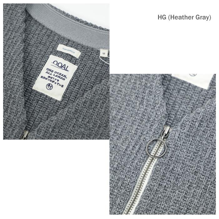 M'sGRACY ジップアップカーディガン stitch-standard_s26sj007