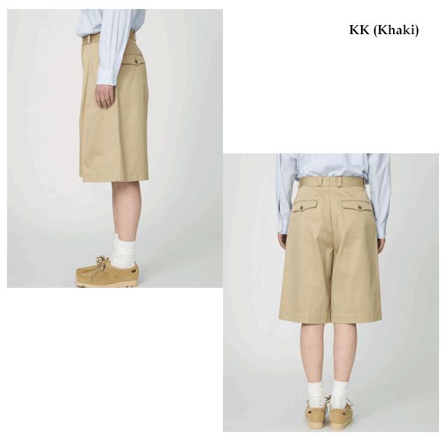 nanamica（ナナミカ） セール Double Pleat Chino Shorts SUDS401