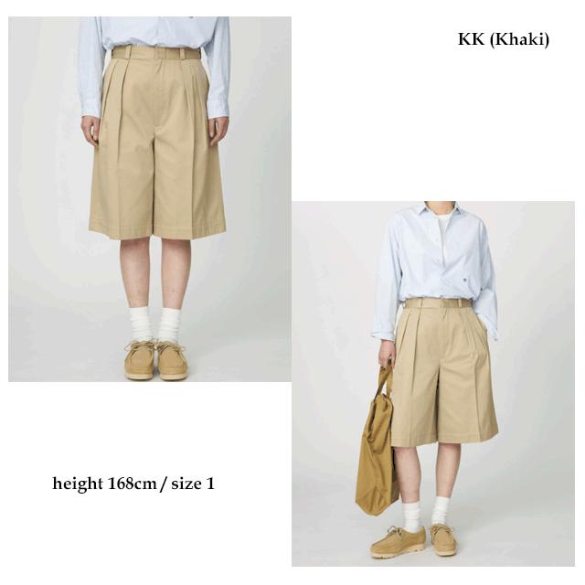 nanamica（ナナミカ） セール Double Pleat Chino Shorts SUDS401