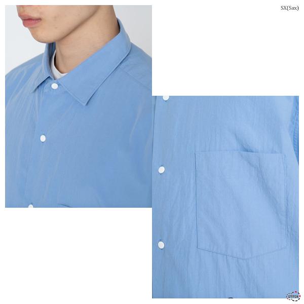 nanamica（ナナミカ） セール Regular Collar Wind S/S Shirt SUGS405