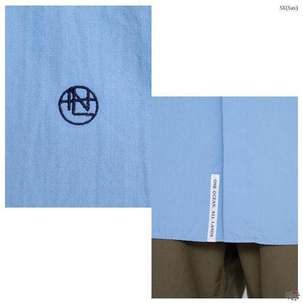 セール nanamica ナナミカ Regular Collar Wind S/S Shirt SUGS405 レギュラーカラーウィンドショートスリーブシャツ メンズの画像