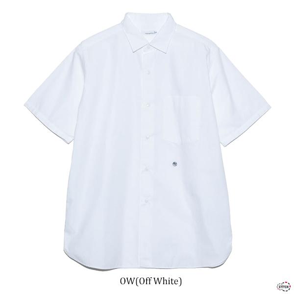 セール nanamica ナナミカ Regular Collar Wind S/S Shirt SUGS405 レギュラーカラーウィンドショートスリーブシャツ メンズの画像