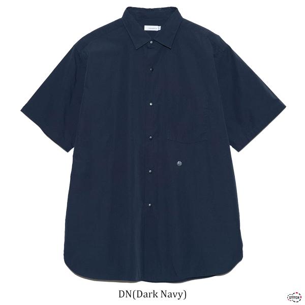 セール nanamica ナナミカ Regular Collar Wind S/S Shirt SUGS405 レギュラーカラーウィンドショートスリーブシャツ メンズの画像