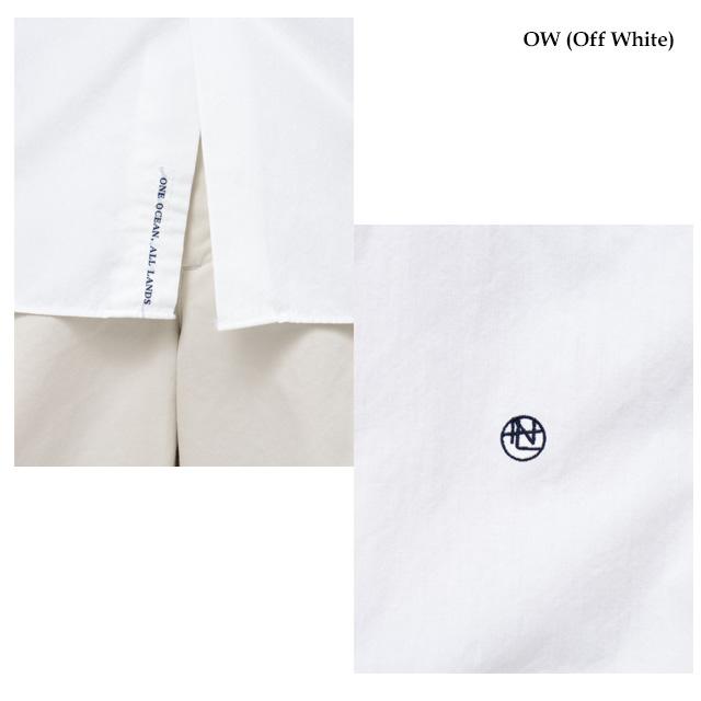セール nanamica ナナミカ Regular Collar Wind S/S Shirt SUGS405 レギュラーカラーウィンドショートスリーブシャツ メンズの画像