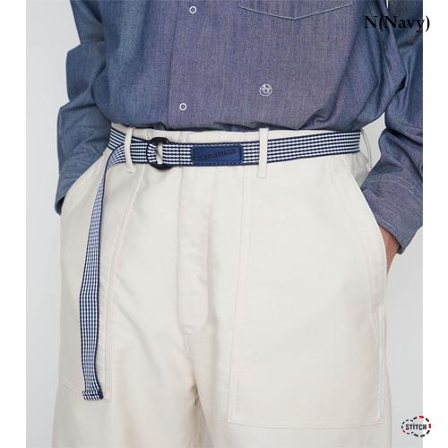 nanamica（ナナミカ） Stripe Tech Belt SURF210 ストライプテック