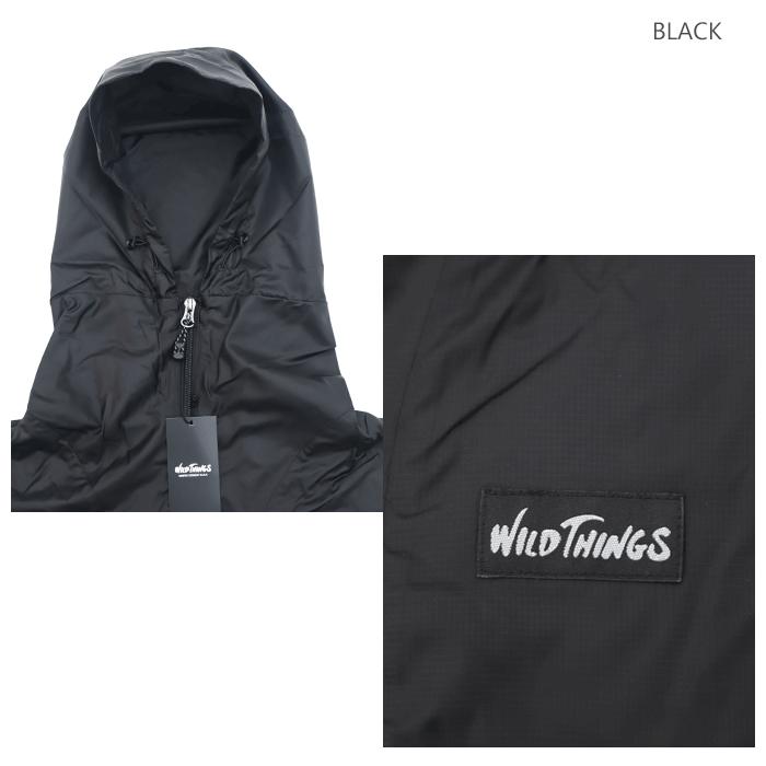 送料無料☆ 美品 WILD THINGS PACKABLE WIND PARKA WILD THINGS（ワイルドシングス） PACKABLE WIND PARKA WT26040SK