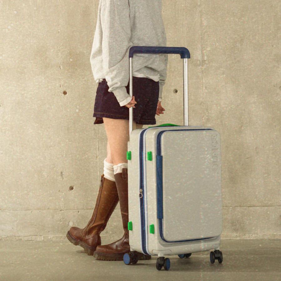 スーツケース ワイドハンドル キャリーケース STYLISHJAPAN 公式 拡張機能付き キャスター ストッパー付き .OUNCE ドッツ dots24 | .OUNCE | 12